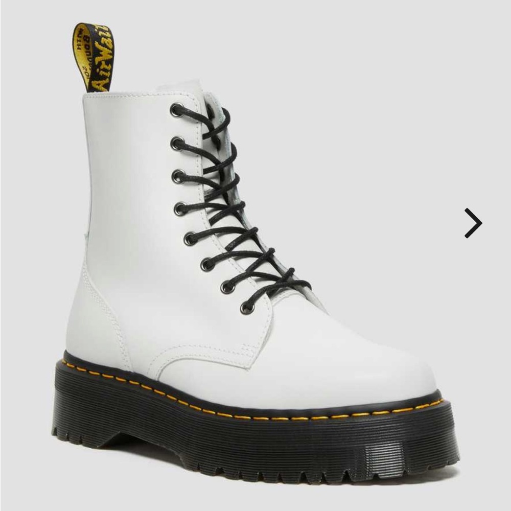 Dr. Marten’s White Jadon Boots - Picture 2 of 7